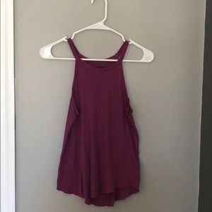 Purple tank
